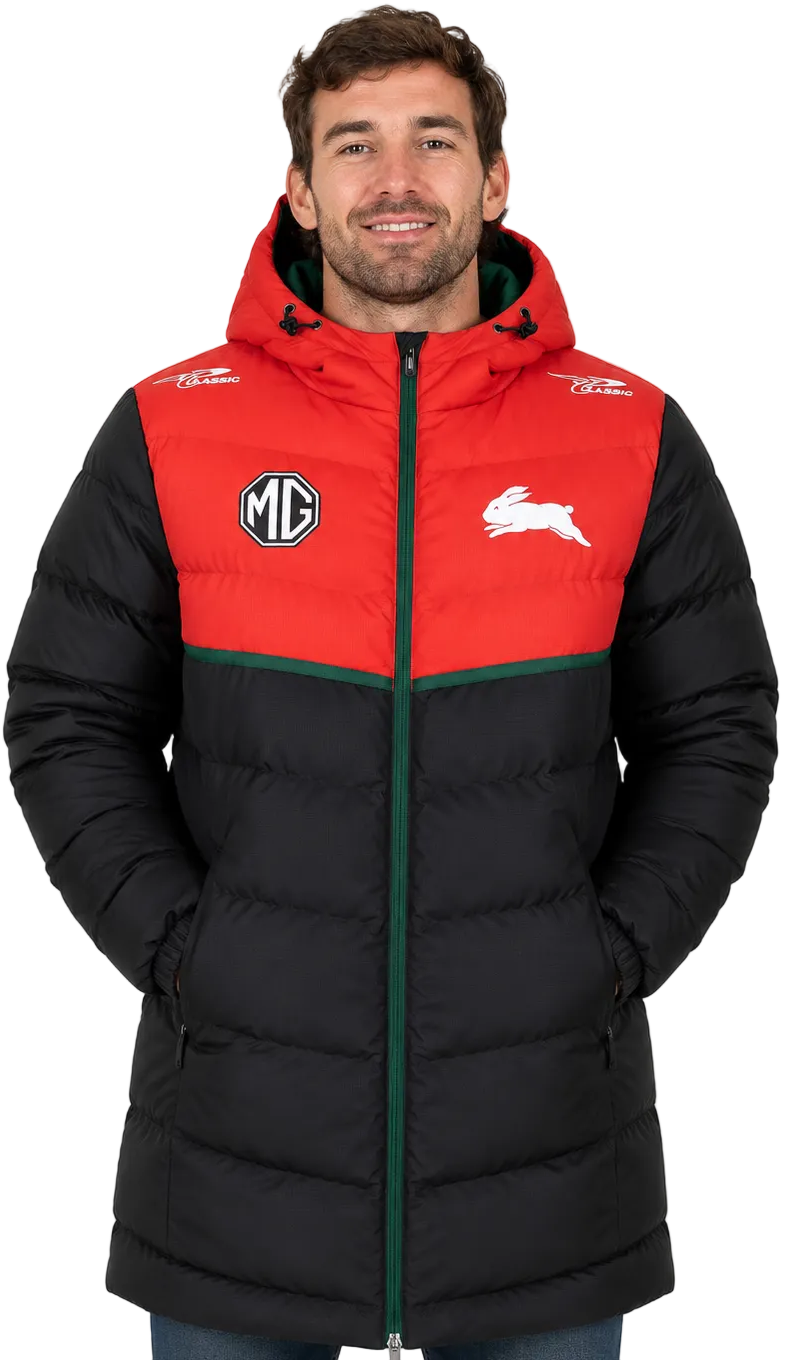 South Sydney Rabbitohs 2025 NRL Mens Coaches Jacket