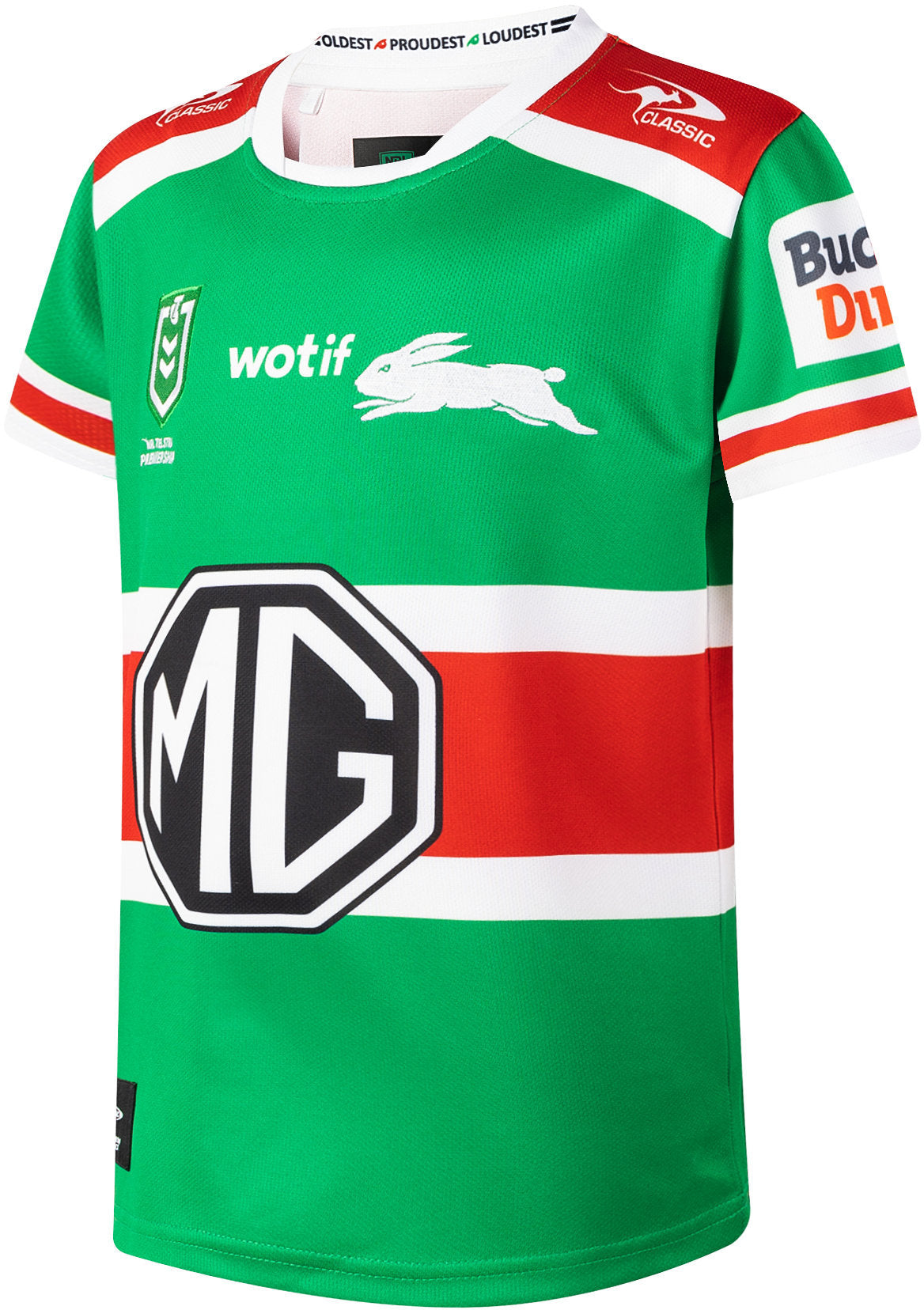 South Sydney Rabbitohs 2026 NRL Kids Away Jersey