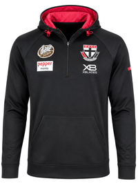 St Kilda Saints Mens AFL 1/4 Zip Hoodie