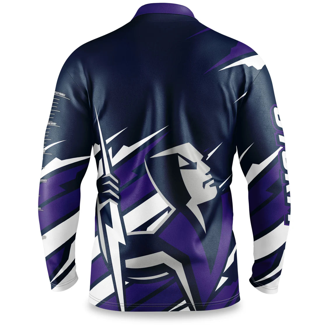 Melbourne Storm NRL Mens Ignition Fishing Shirt