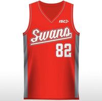 Sydney Swans AFL Mens Basketball Singlet