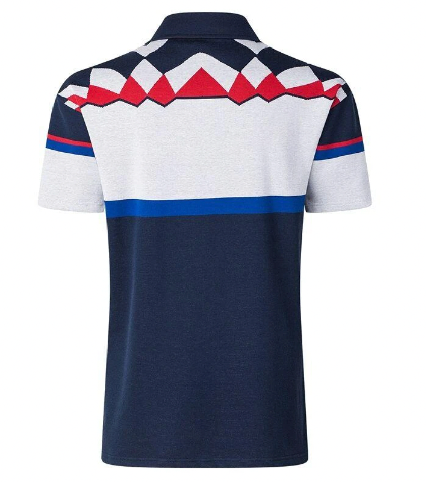 Auckland Blues 2025 Rugby Union Mens 100% Cotton Retro Jersey