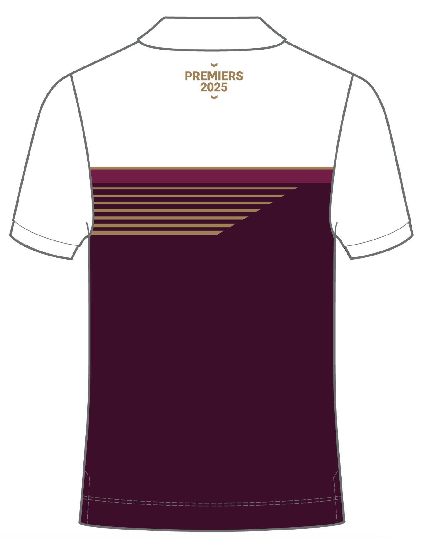 Brisbane Broncos 2025 NRL Ladies Premiers Polo Shirt  *PRESALE*