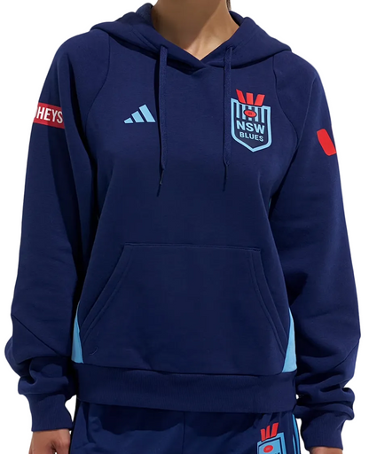 NSW Blues 2026 State of Origin Ladies Dark Blue Training Hoodie