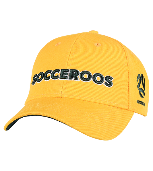Australian Socceroos 2026 Football Adults Gold Core Cap
