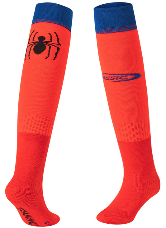 Auckland Blues 2025 Rugby Union Mens Spiderman Playing Socks