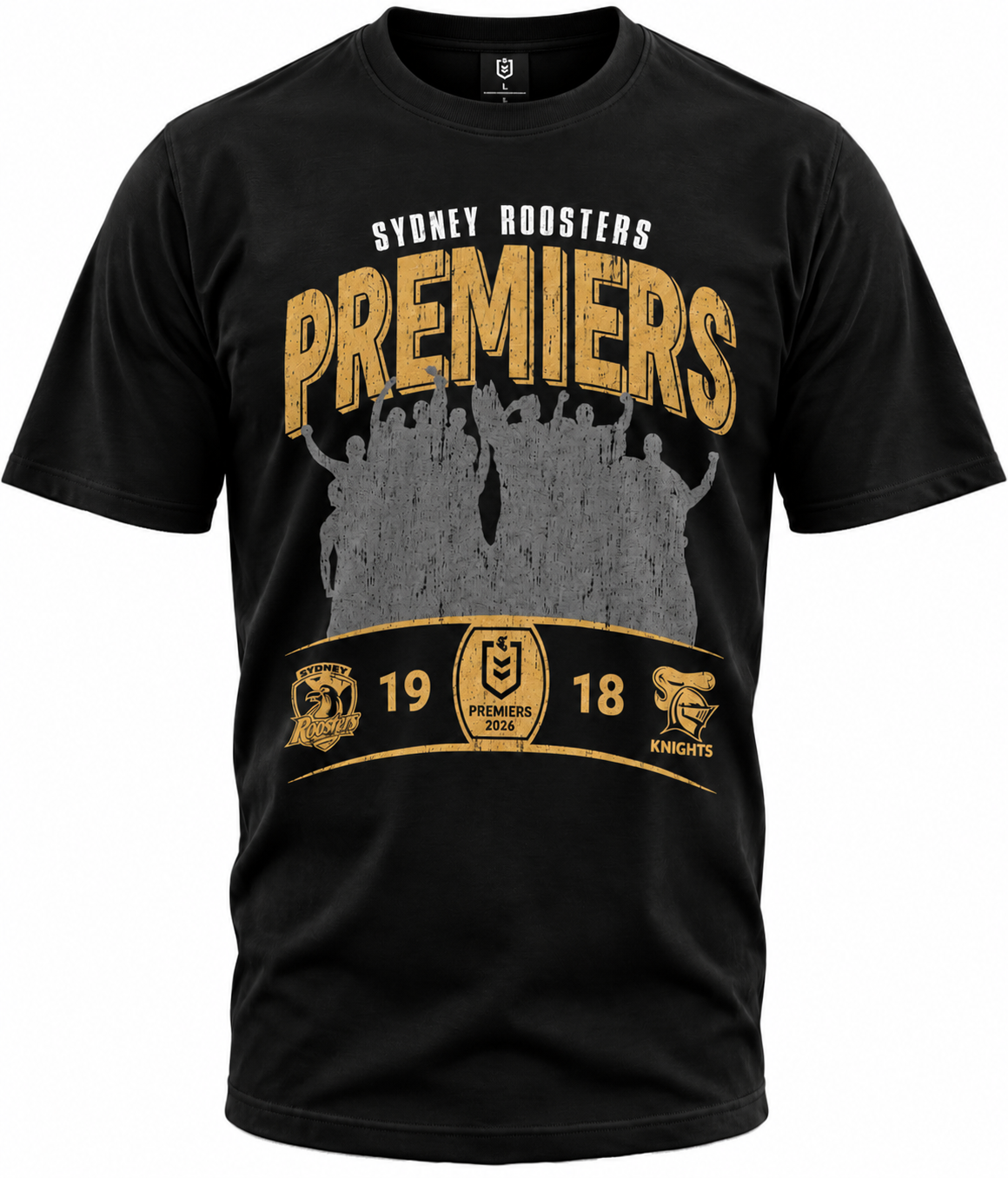 Sydney Roosters 2026 NRL Kids Photo Tee *PRESALE*