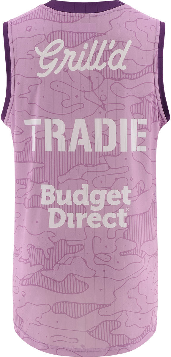 Melbourne Storm 2026 NRL Mens Lilac Training Singlet