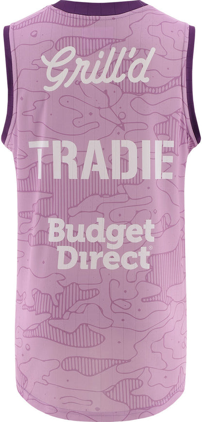 Melbourne Storm 2026 NRL Mens Lilac Training Singlet