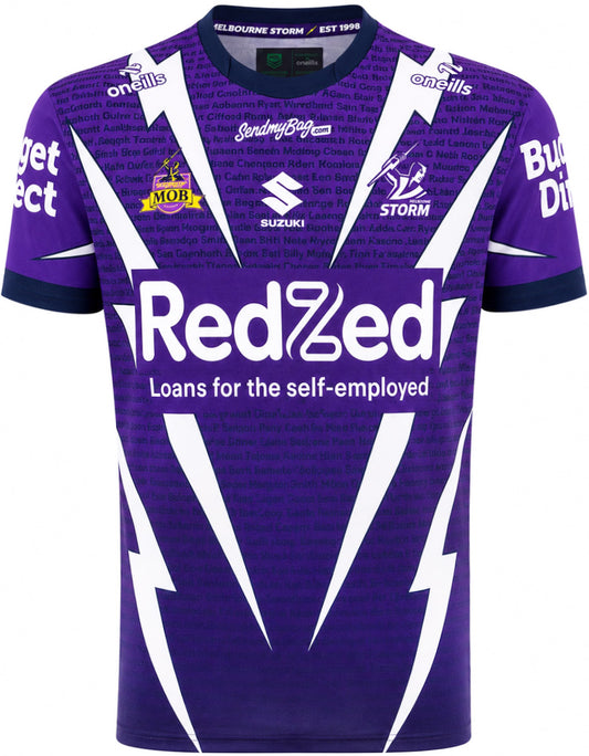 Melbourne Storm 2026 NRL Mens Warm Up Shirt