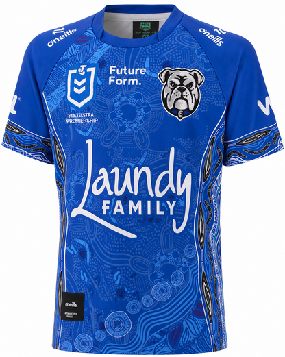 Canterbury Bulldogs 2026 NRL Kids Indigenous Jersey
