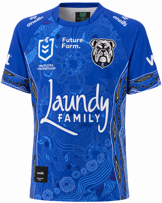 Canterbury Bulldogs 2026 NRL Kids Indigenous Jersey