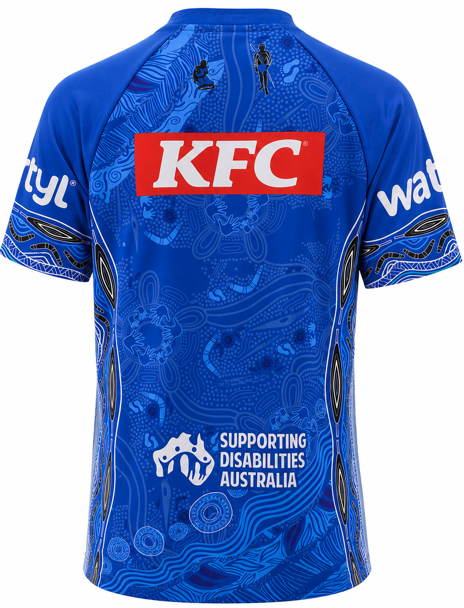 Canterbury Bulldogs 2026 NRL Kids Indigenous Jersey