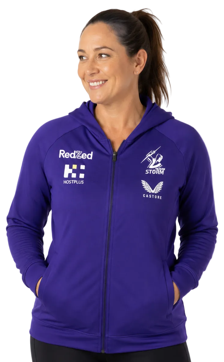 Melbourne Storm NRL Ladies Training Zip Through Jacket