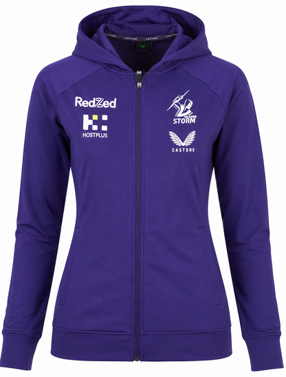 Melbourne Storm NRL Ladies Training Zip Through Jacket