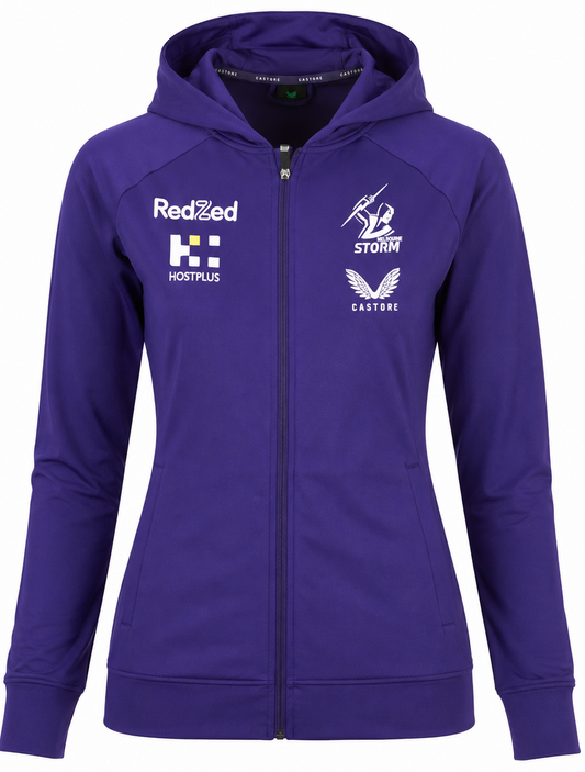 Melbourne Storm NRL Ladies Training Zip Through Jacket