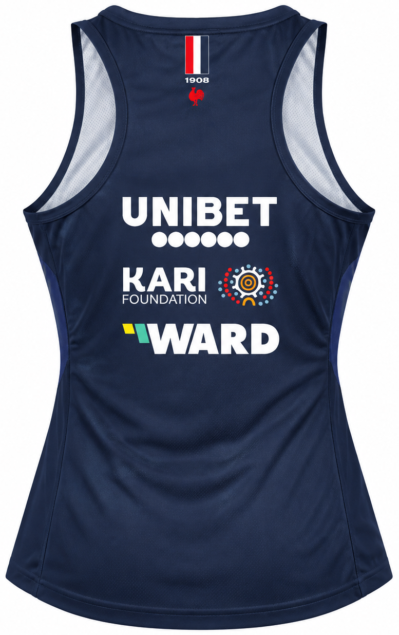 Sydney Roosters 2025 NRL Ladies Ladies WNRL Training Singlet