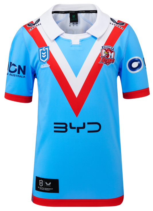 Sydney Roosters 2025 NRL Kids Anzac Jersey