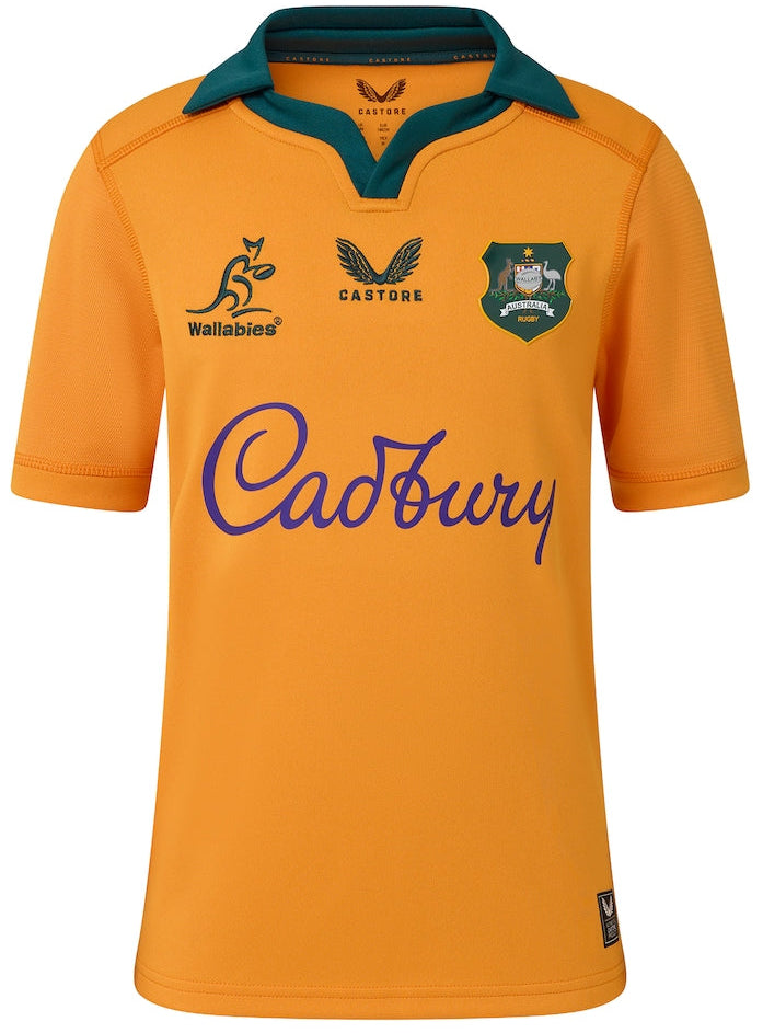 Australian Wallabies 2026 Rugby Union Kids Home Jersey