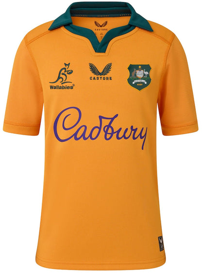 Australian Wallabies 2026 Rugby Union Kids Home Jersey