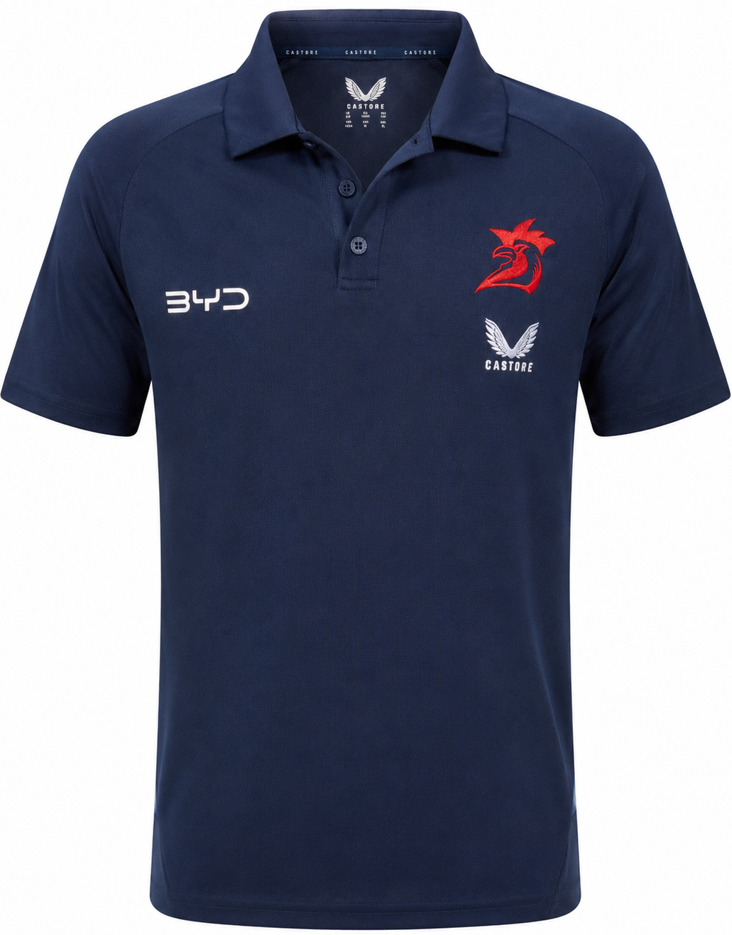 Sydney Roosters 2025 NRL Kids Players Polo Shirt