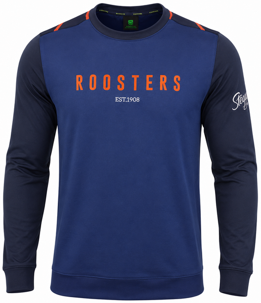 Sydney Roosters NRL Mens Travel Crew Jumper