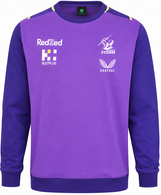 Melbourne Storm NRL Mens Crew Jumper