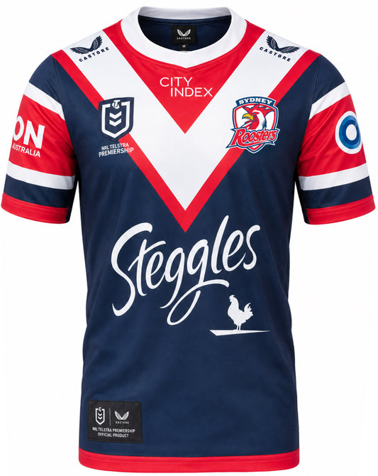 Sydney Roosters NRL Mens Home Jersey 2XL-5XL