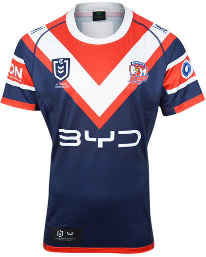 Sydney Roosters 2025 NRL Mens Player Issue Home Jersey with GPS