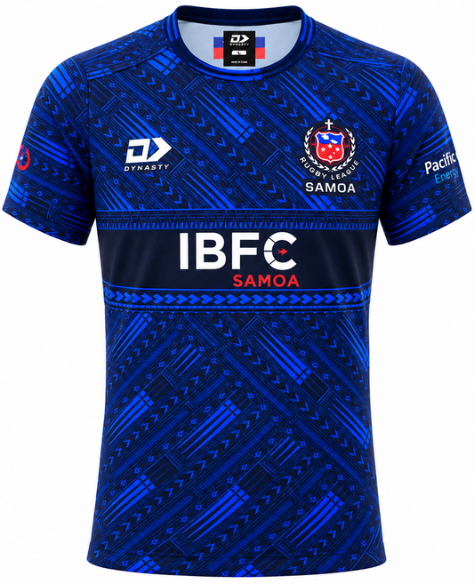 Toa Samoa 2026 RLWC Mens Black Training Shirt