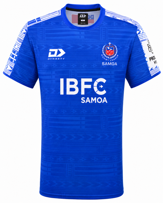 Toa Samoa 2026 RLWC Mens Blue Training Shirt