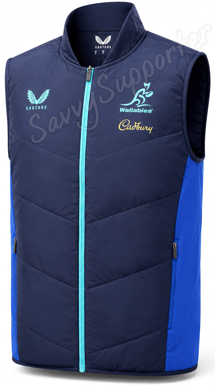 Australian Wallabies 2026 Rugby Union Mens Performance Gilet