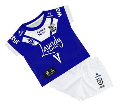 Canterbury Bulldogs 2026 NRL Toddler Away Jersey Set