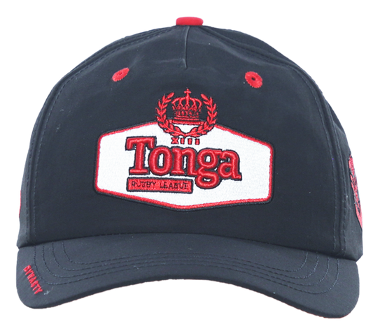 Tonga 2026 RLWC Black Nylon Cap