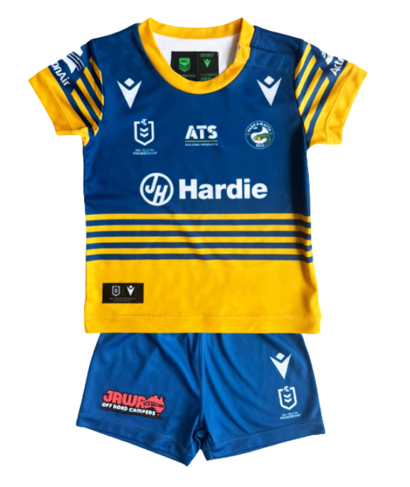 Parramatta Eels 2026 NRL Toddler Home Jersey Set