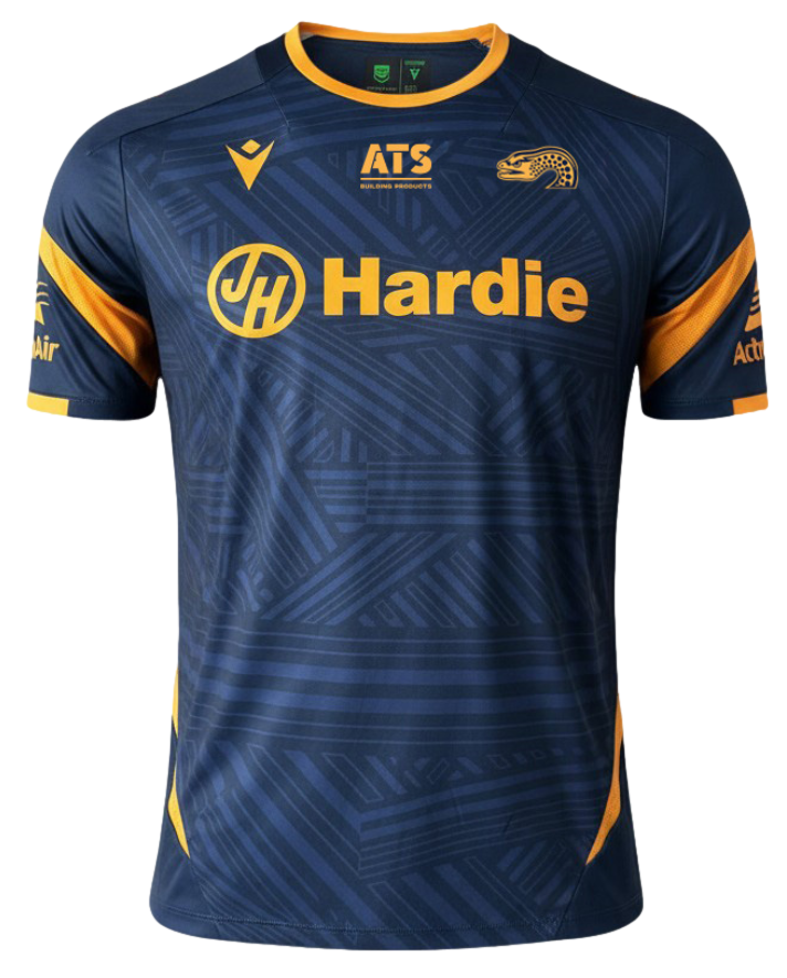 Parramatta Eels 2026 NRL Mens Navy Training Shirt