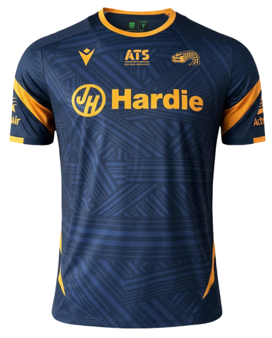 Parramatta Eels 2026 NRL Mens Navy Training Shirt