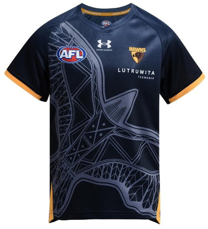 Hawthorn Hawks 2026 AFL Kids Run Out Shirt