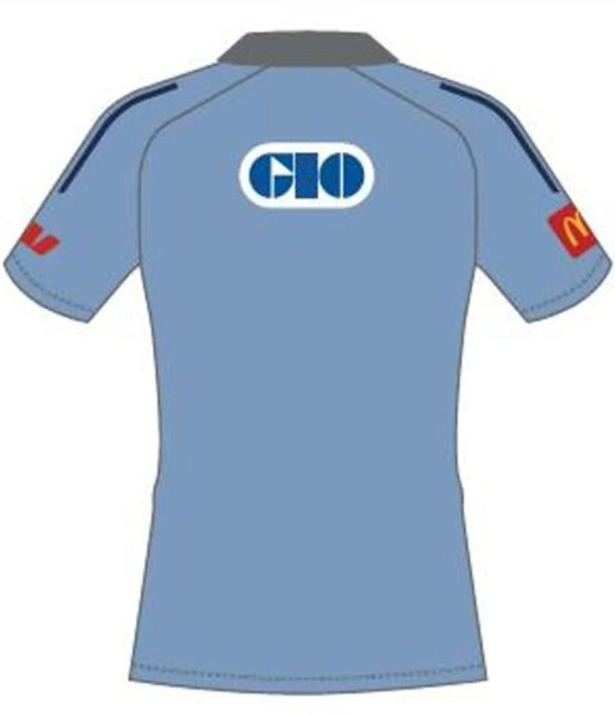 NSW Blues 2026 State of Origin Ladies Light Blue Polo Shirt