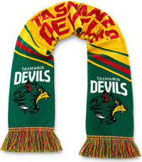 Tasmania Devils AFL Velocity Scarf