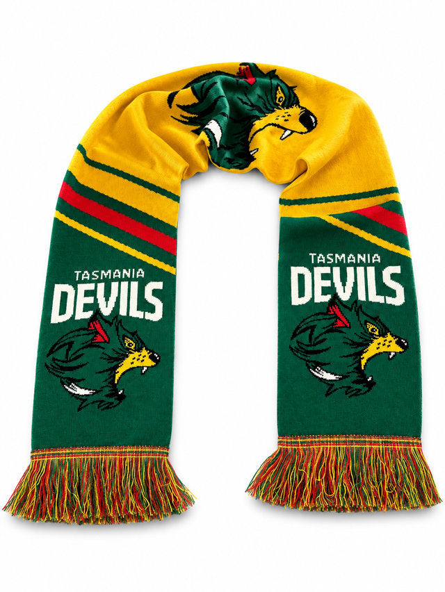 Tasmania Devils AFL Velocity Scarf