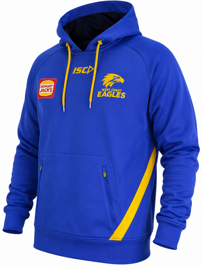 West Coast Eagles AFL Mens Squad Hoody