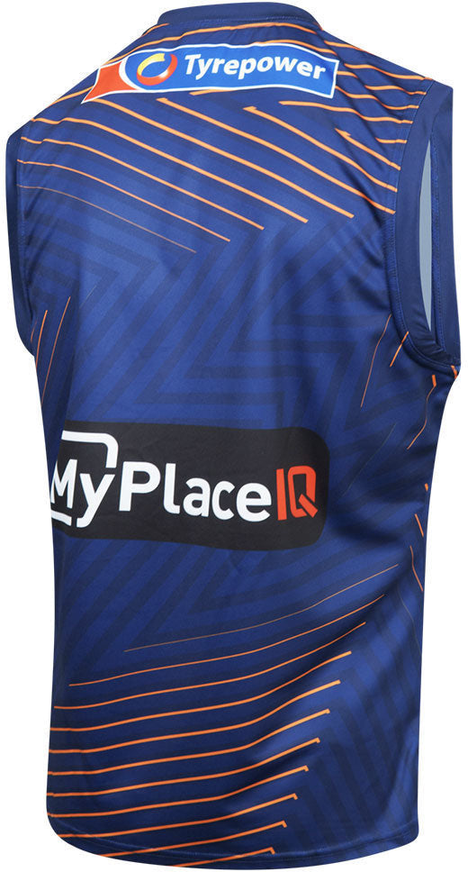 West Coast Eagles 2026 AFL Mens Navy Training Guernsey