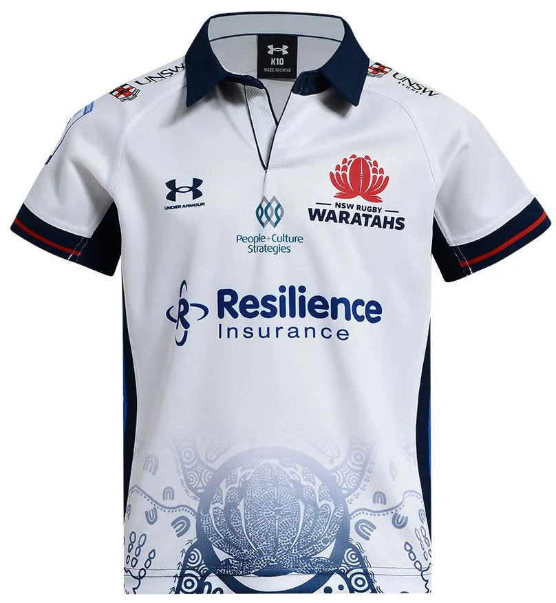 NSW Waratahs 2026 Rugby Union Kids Away Jersey