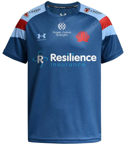 NSW Waratahs 2026 Rugby Union Mens Navy Training Shirt