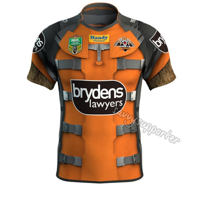 Wests Tigers NRL Ladies Marvel Rocket Jersey