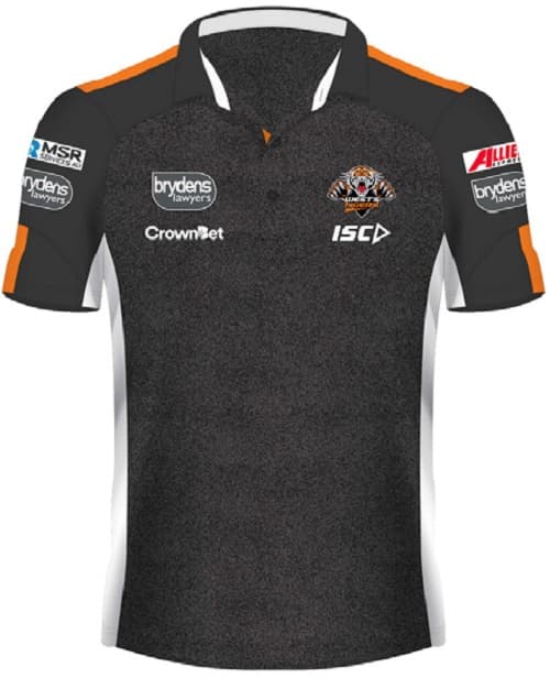 Wests Tigers NRL ISC Media Polo Shirt