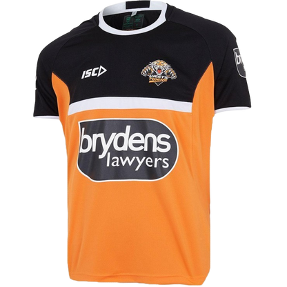 Wests Tigers NRL Mens Training Shirt