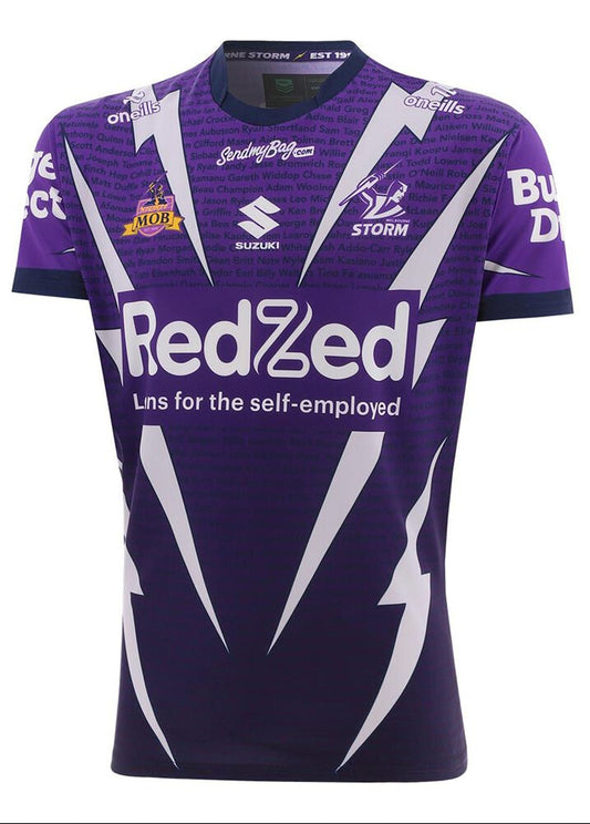 Melbourne Storm 2026 NRL Mens Warm Up Shirt