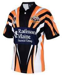 Wests Tigers 2003 NRL Mens Away Retro Jersey